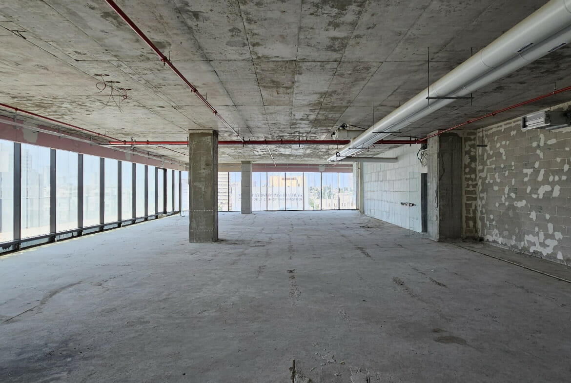 משרדים ברמת מעטפת להשכרה בדה וינצי