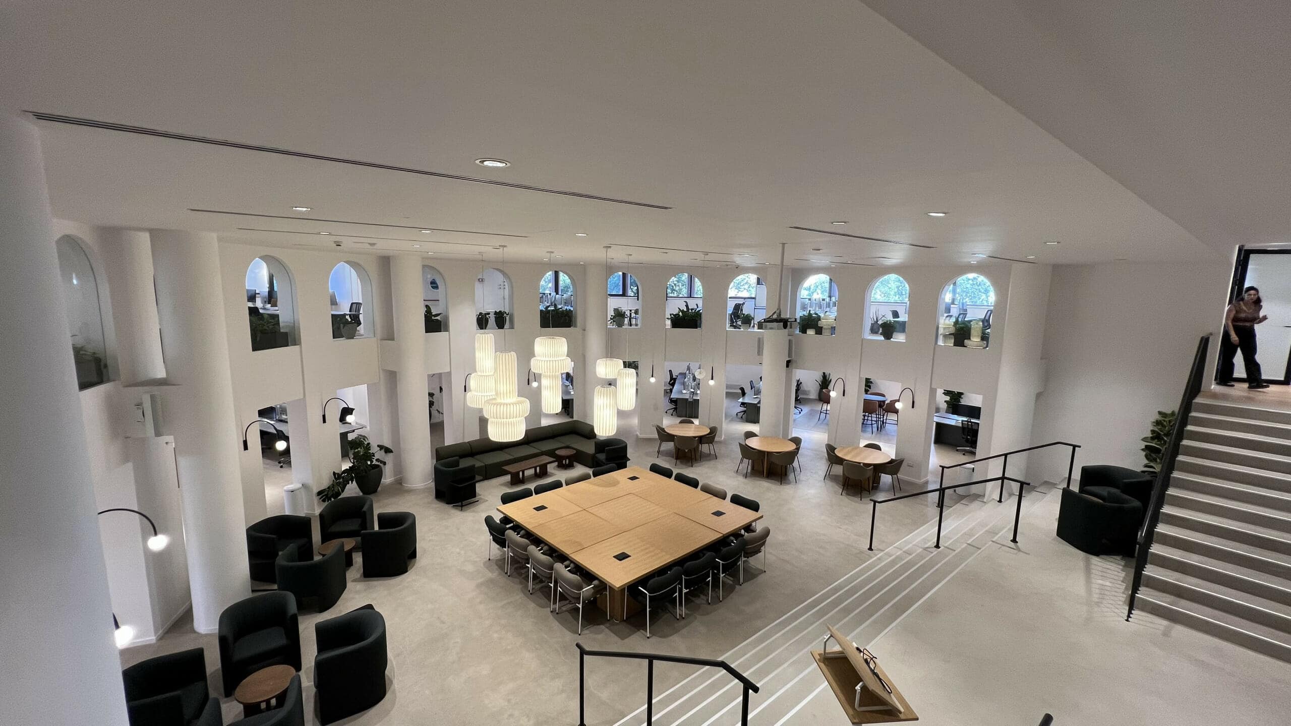 תמונה שרואים את רוב המשרד