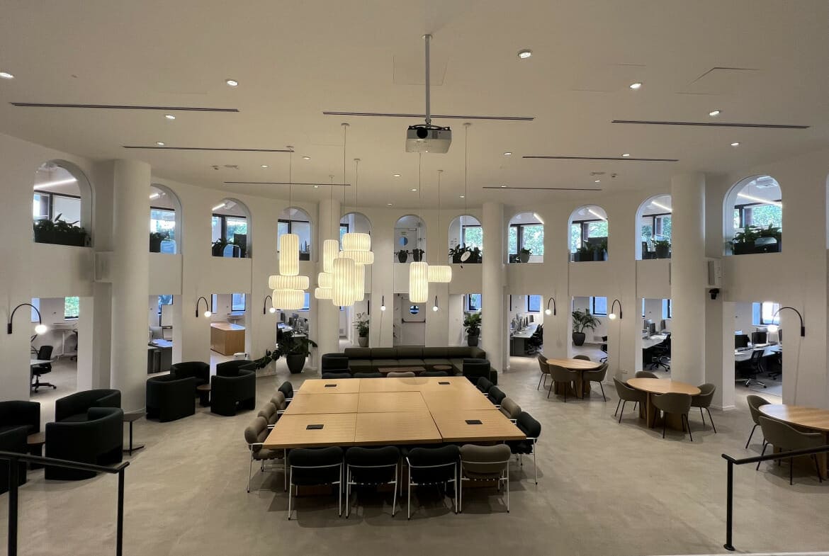 תמונה של אזור התכנסות ענק