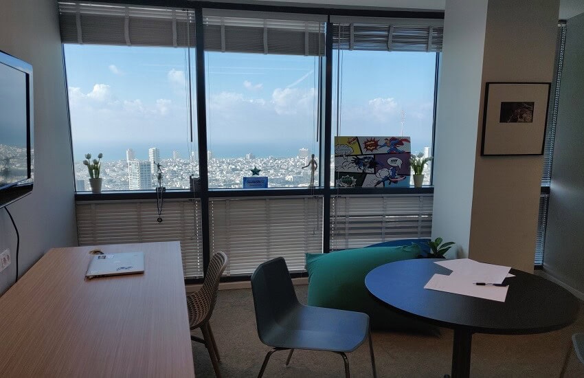 משרדים להשכרה במגדל היובל, 1335-1980 מר