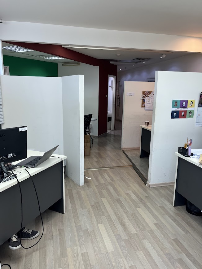 אופן ספייס, רואים את החלוקה לעמדות עבודה