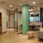 כניסה למשרד וחלוקה לחדרי עבודה