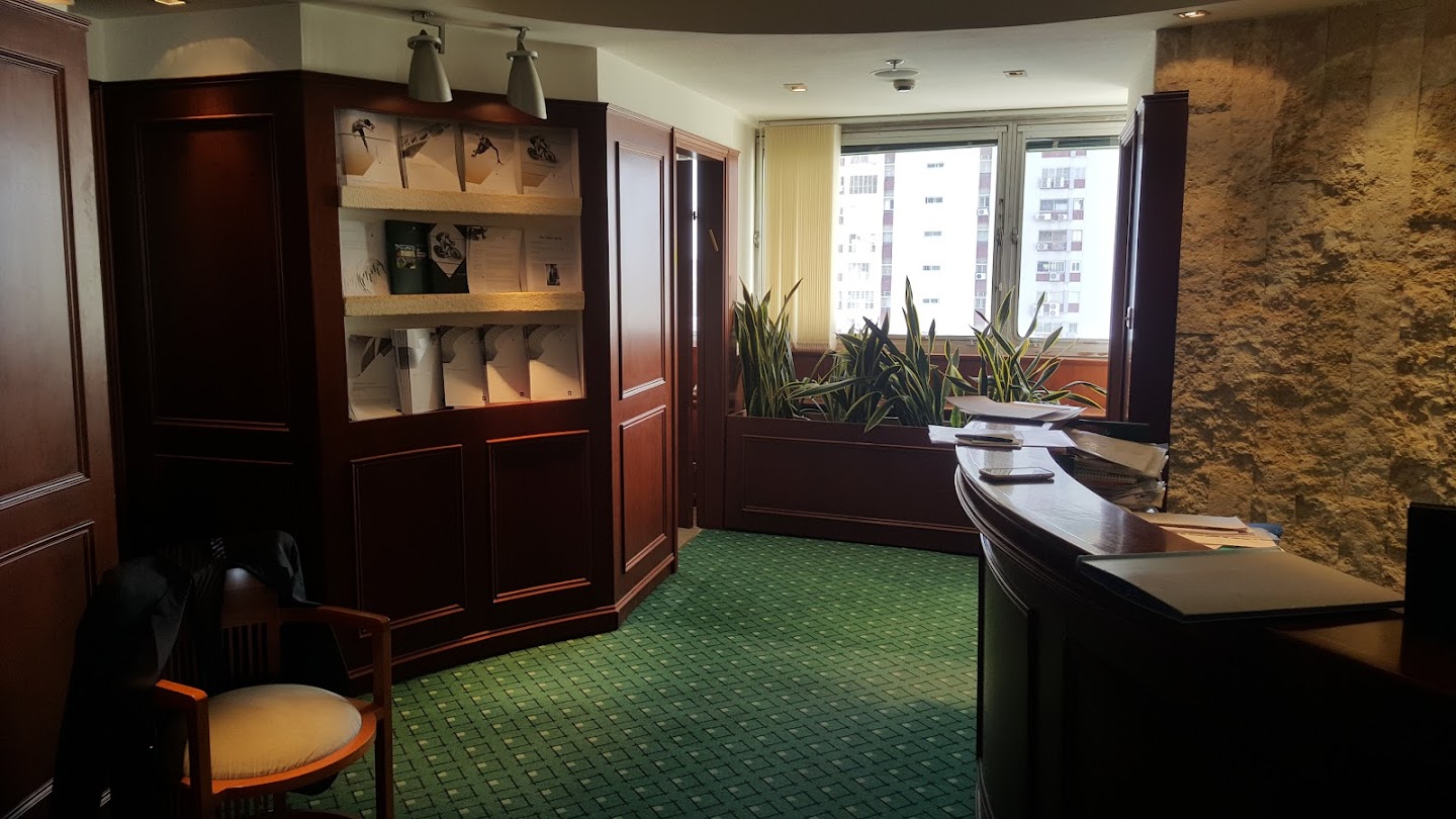 אזור קבלה במשרד.