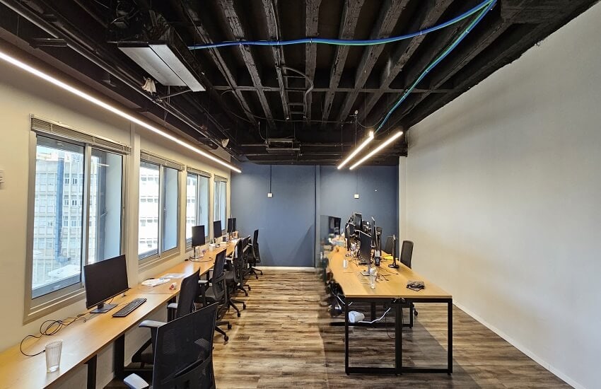 להשכרה משרד 400 מר ברחוב החשמונאים