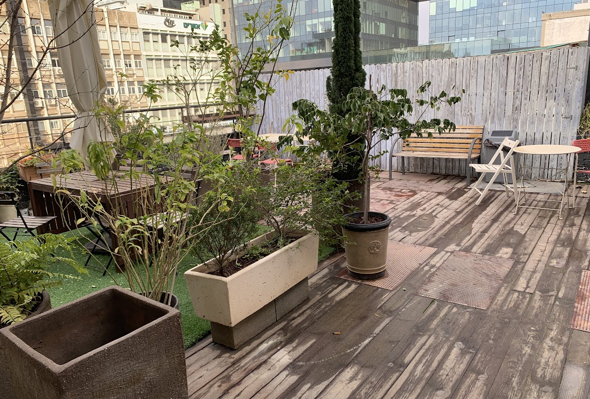 מרפסת משותפת מגניבה