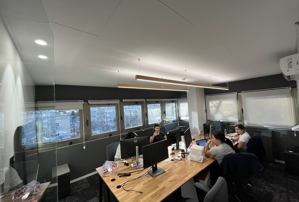 אחד מחדרי עבודה