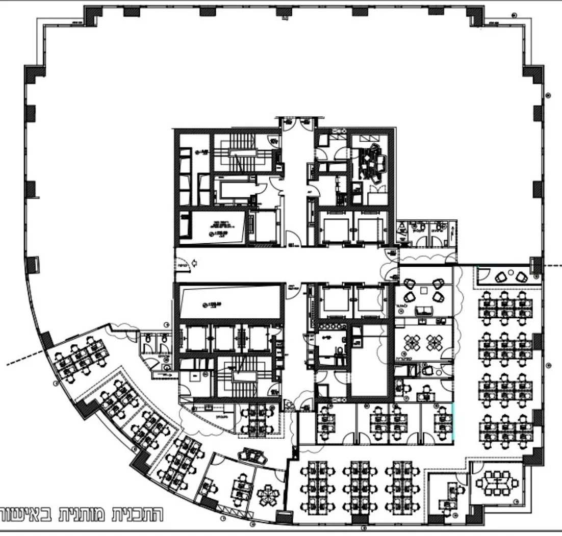 תכנית חלוקה של המשרד תכנית חלוקה של המשרד