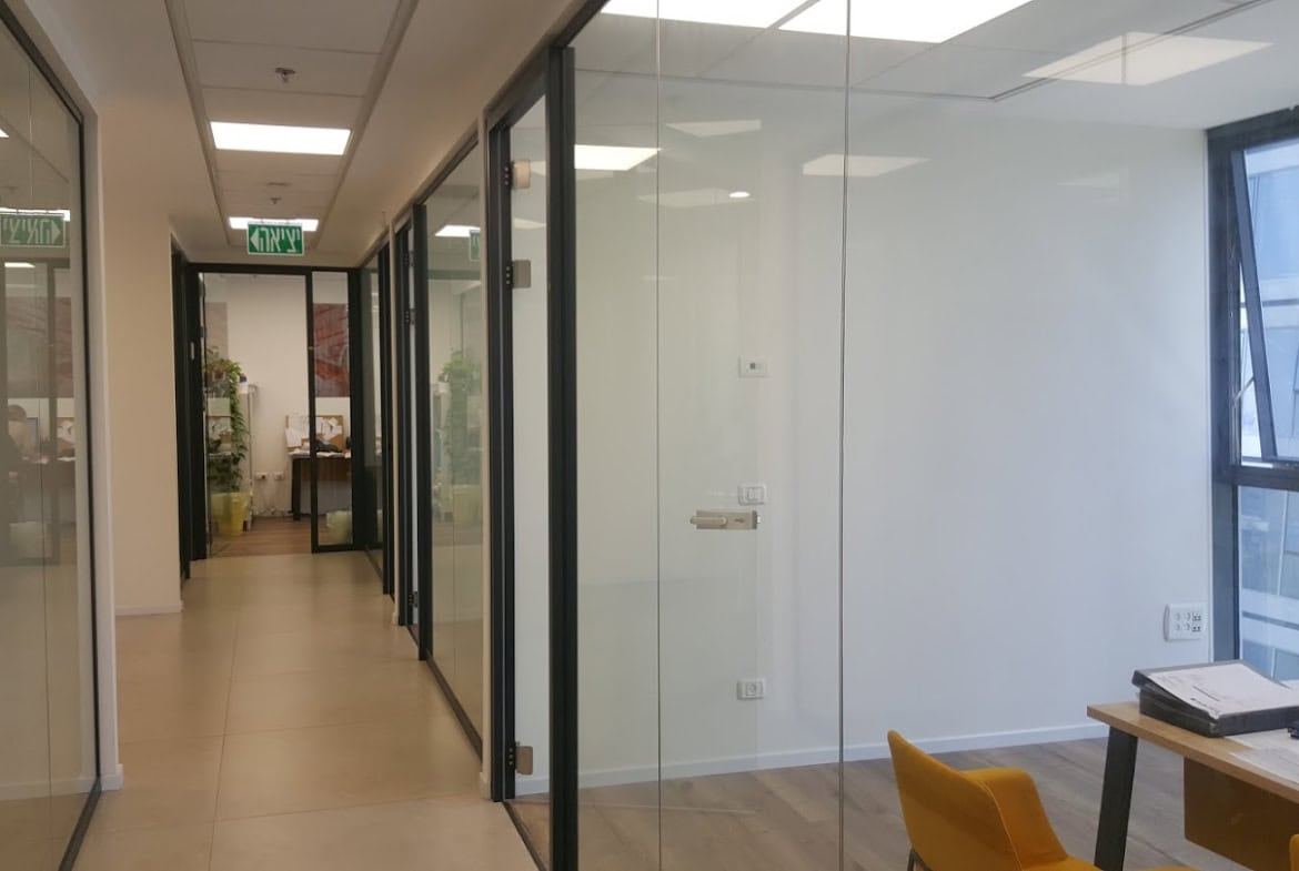 מבט כללי- חלוקה לחדרי עבודה