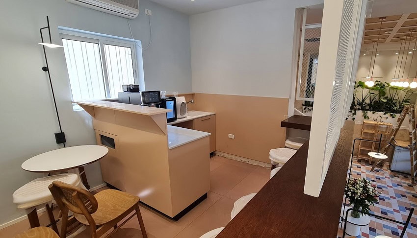 מטבחון באחת הקומות