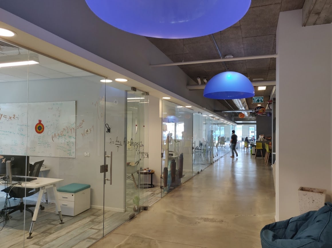 מבט כללי- חלוקה לחדרי עבודה