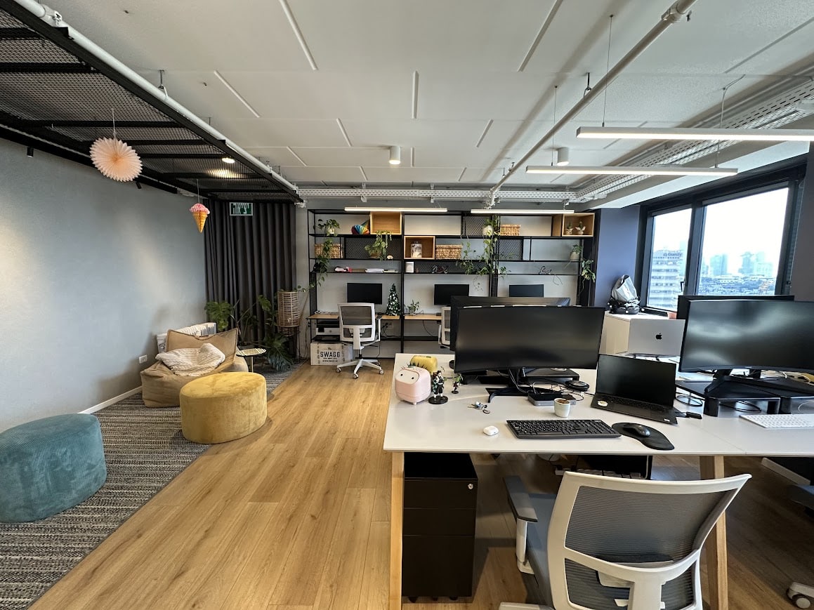 מבט כללי- אופן ספייס ופינת ישיבה