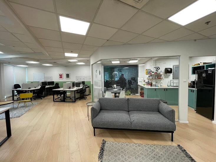 פינת ישיבה ואופן ספייס