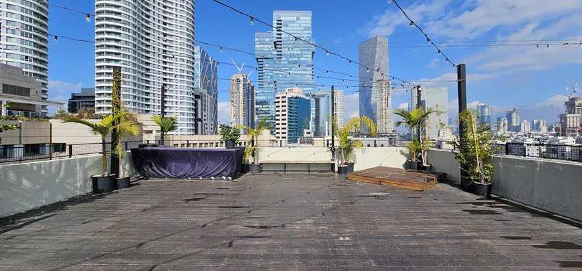 גג לשימוש השוכרים