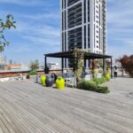 מרפסת גדולה פרטית