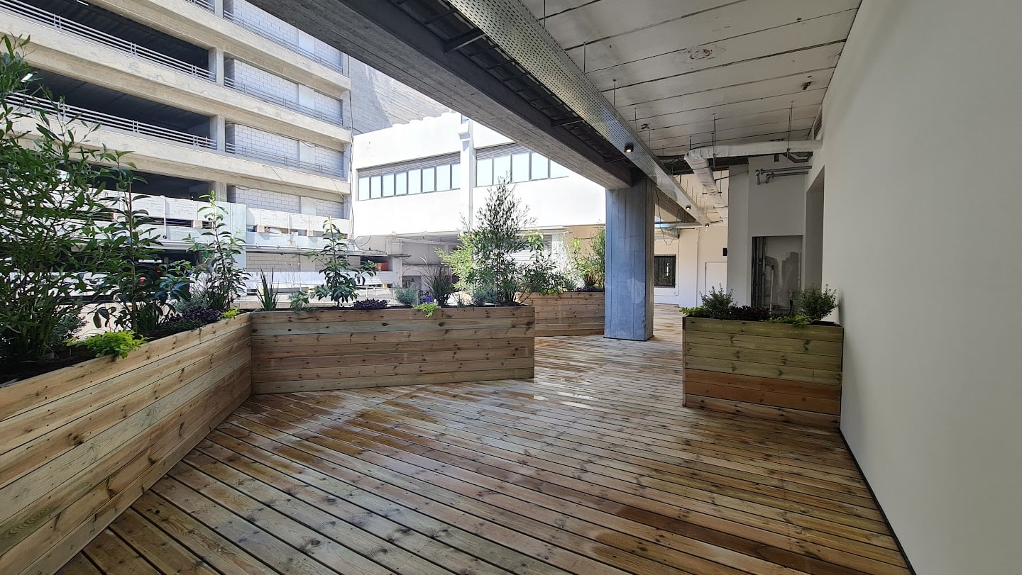 מרפסת פרטית מגניבה ויפה