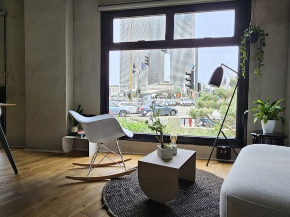 חדר לאונג' במשרד