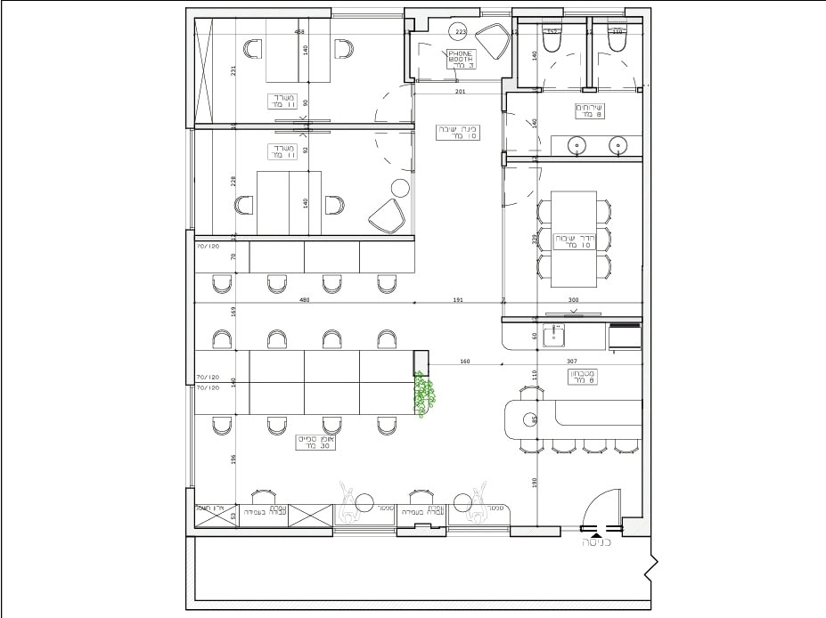 משרד קטן להשכרה תל אביב