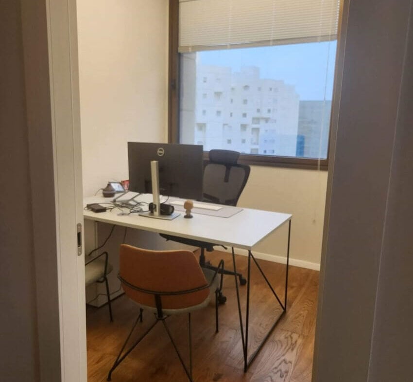 חדר עבודה במשרדים להשכרה ז בוטינסקי רמת גן