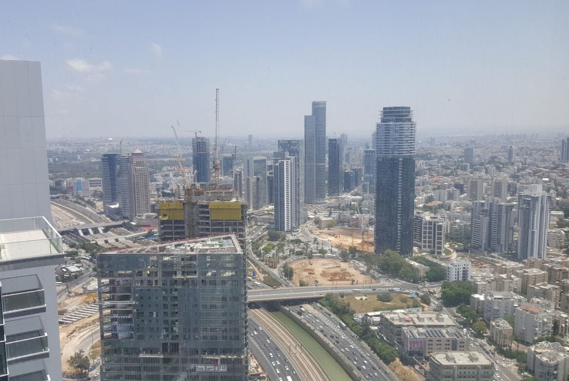 נוף מהמשרד לכיוון צפון