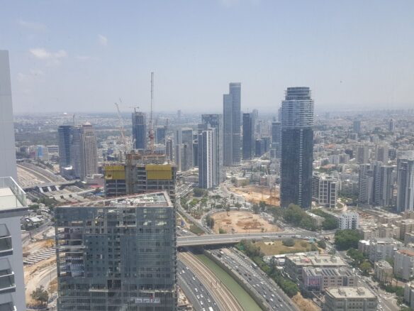 נוף מהמשרד לכיוון צפון