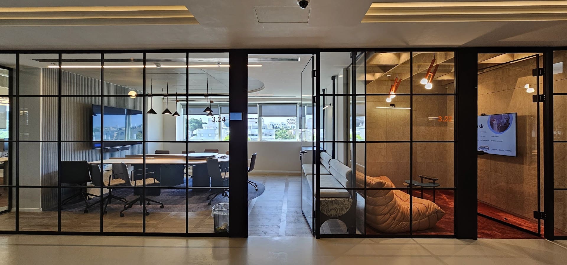 מבט כללי, עוד חדר ישיבות ואזור לאונג' קטן