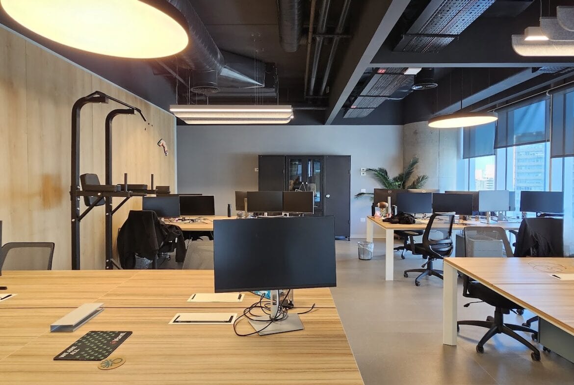 אחד מאזורי אופן ספייס במשרד