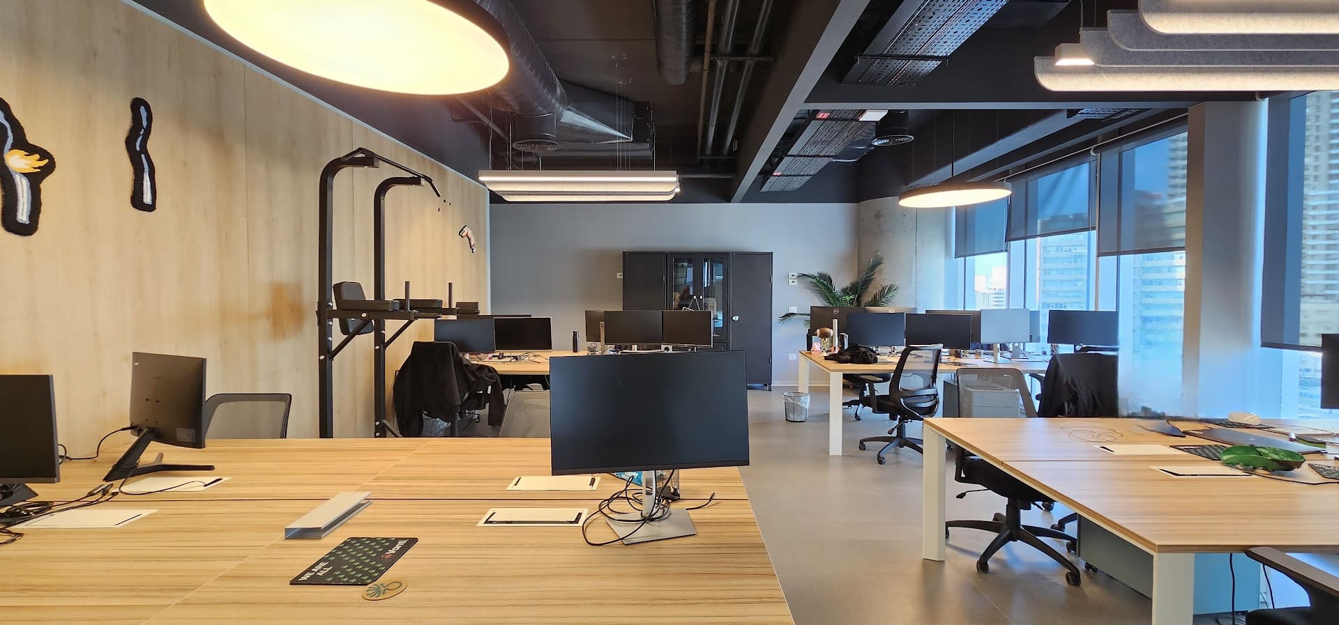 אחד מאזורי אופן ספייס במשרד