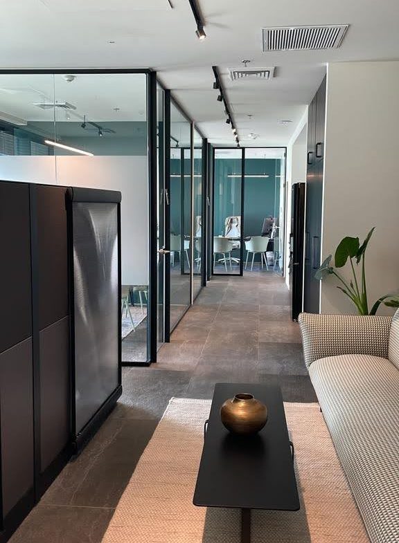 מבט כללי- חלוקה לחדרים ועמדת קבלה