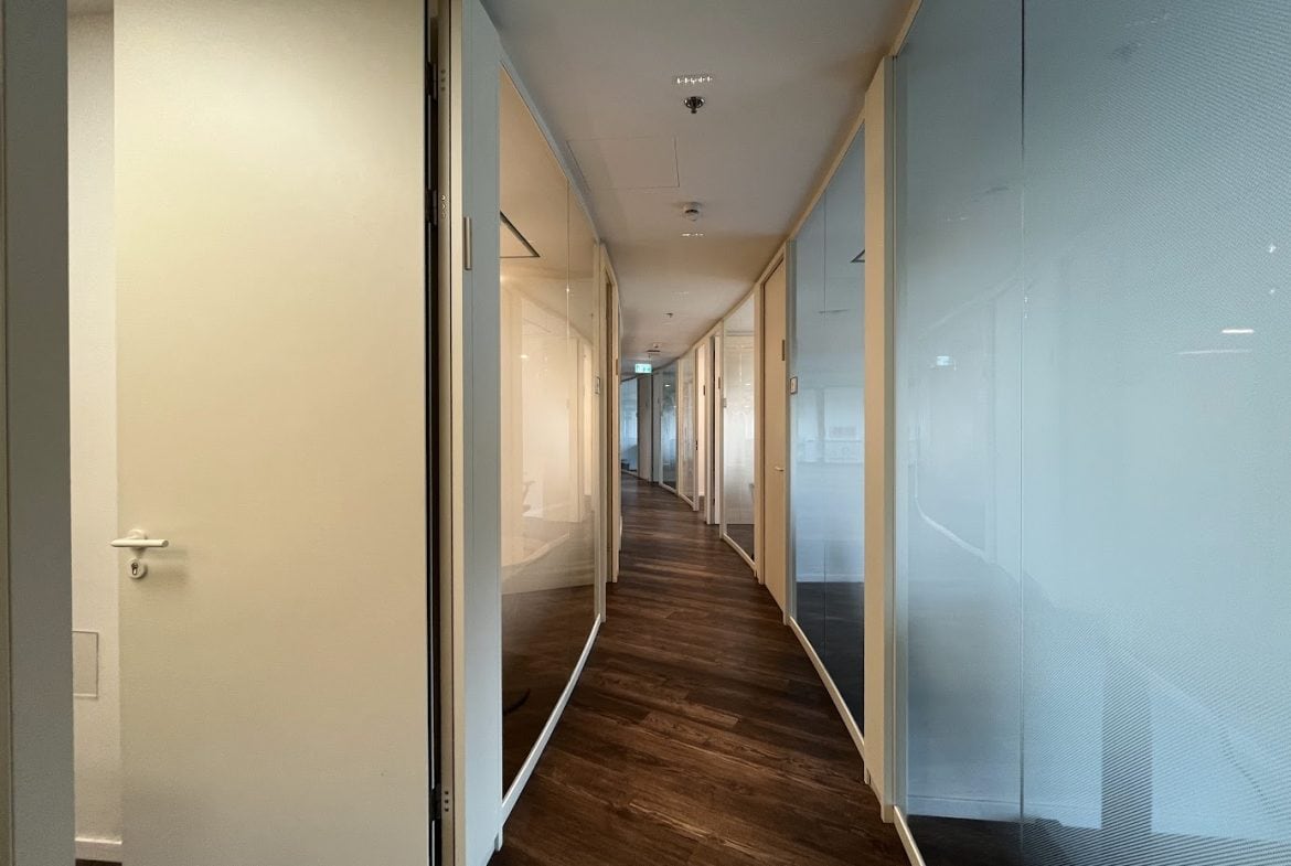 מסדרון- חלוקה לחדרים