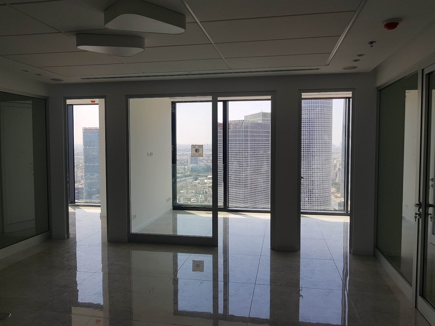 מבט כללי- חלוקה לחדרי עבודה