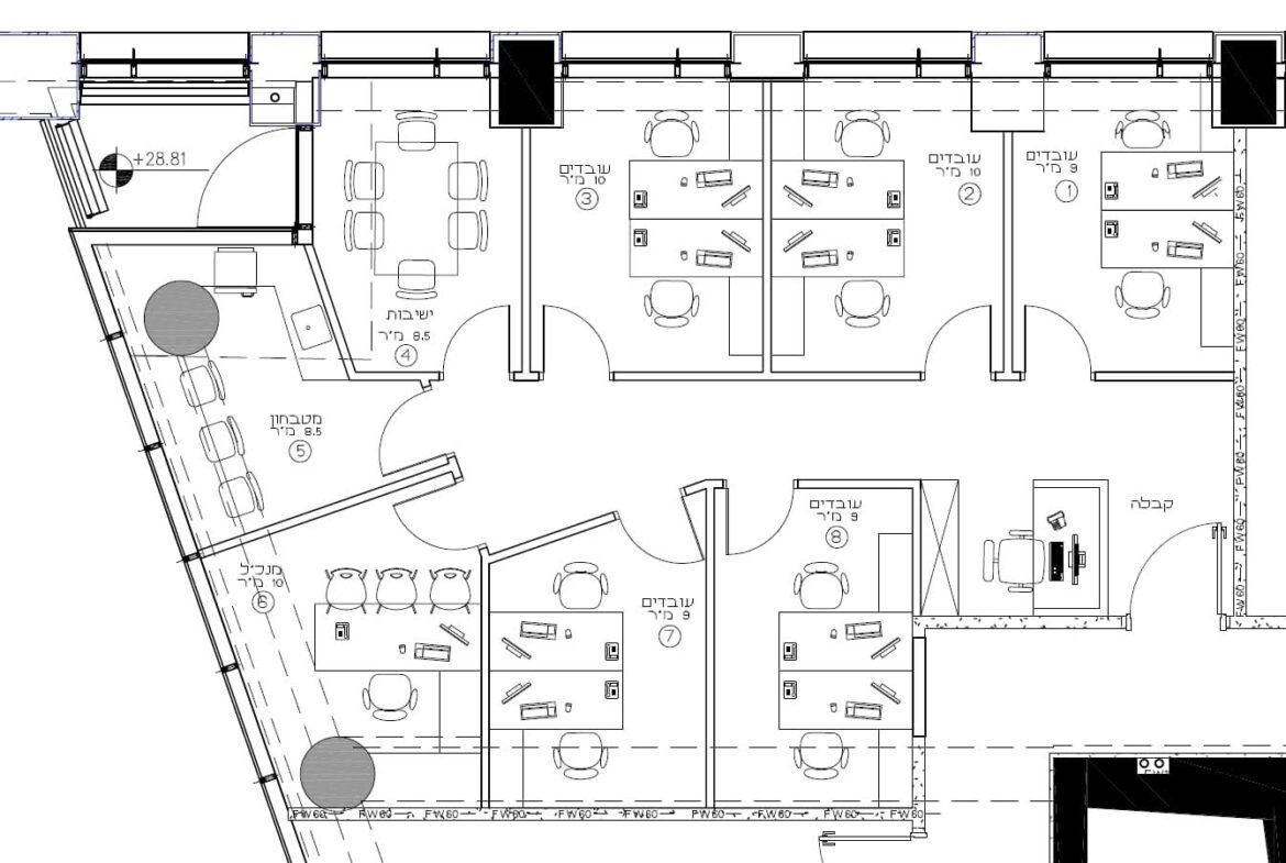 תכנית חלוקה של המשרד