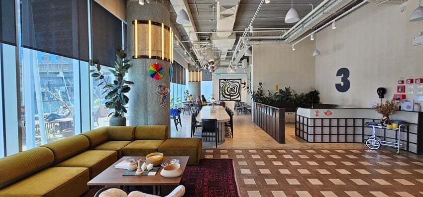 השכרת משרדים לטווח קצר פינת אוכל