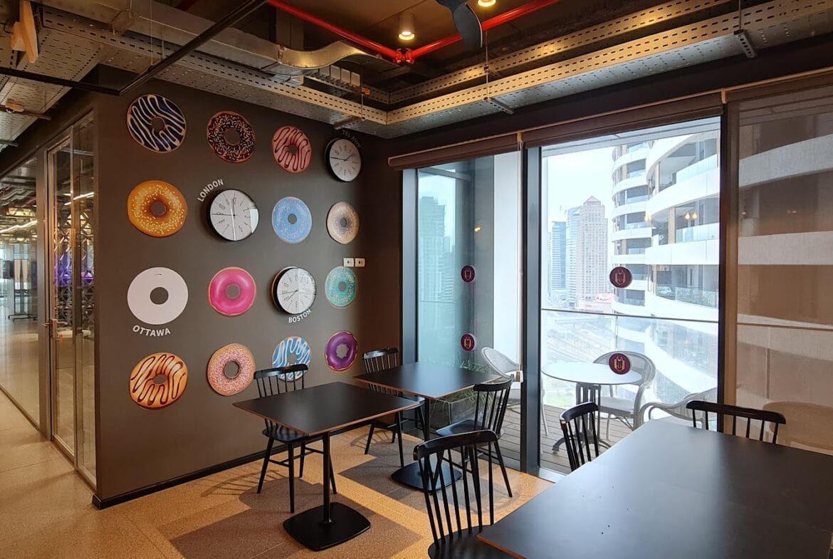 פינות אוכל במשרד במגדל רסיטל