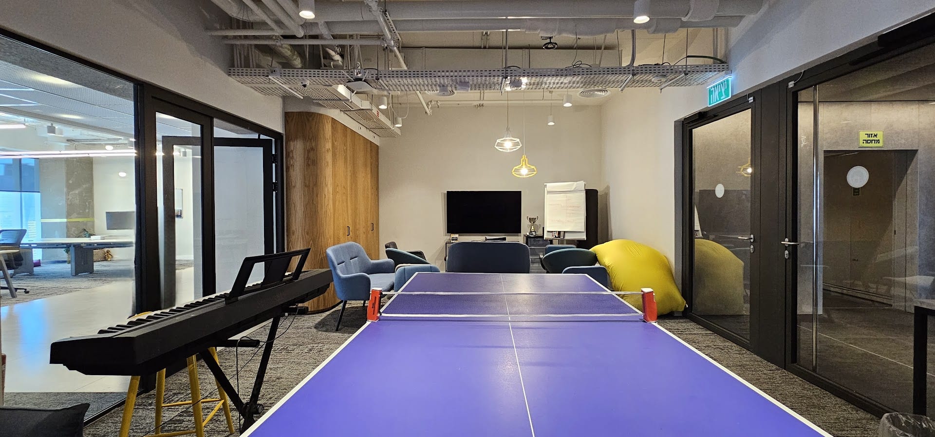 אזור לאונג'/ חדר מנוחה/ משחקים