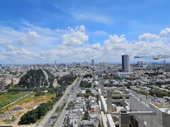 נוף ממתחם הסוללים