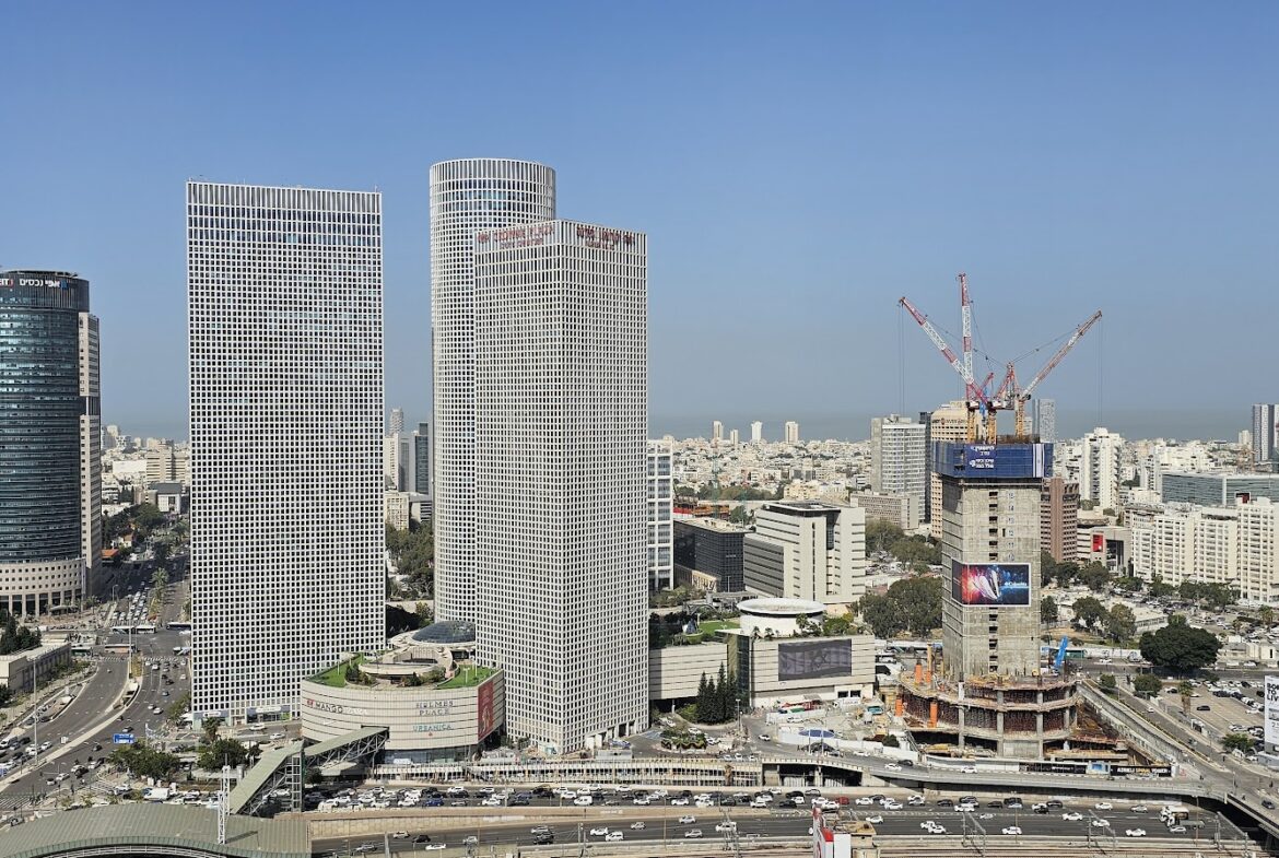 נוף מקומות גבוהות במגדלי איסט אנד