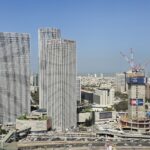 נוף מקומות גבוהות במגדלי איסט אנד