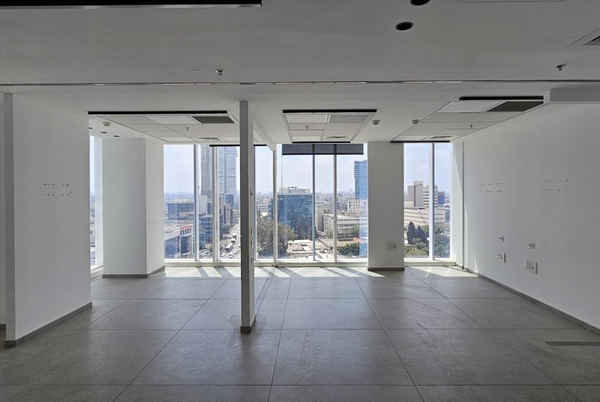 מבט כללי- אופן ספייס ונוף מהמשרד