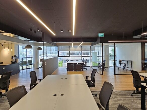 מטבח, אופן ספייס וחלוקה לחדרים