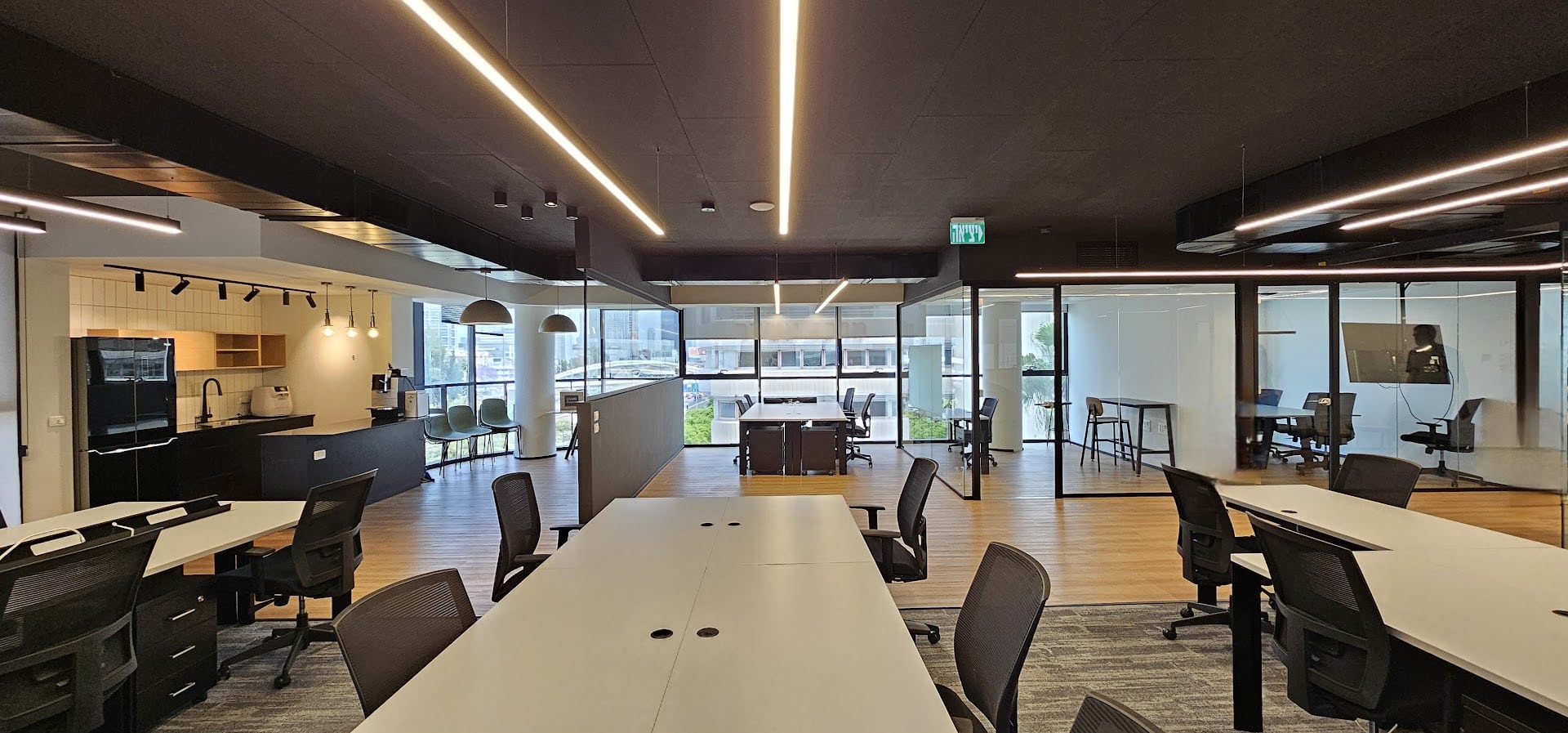 מטבח, אופן ספייס וחלוקה לחדרים