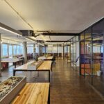 חלוקה לחדרי עבודה ואזור אופן ספייס