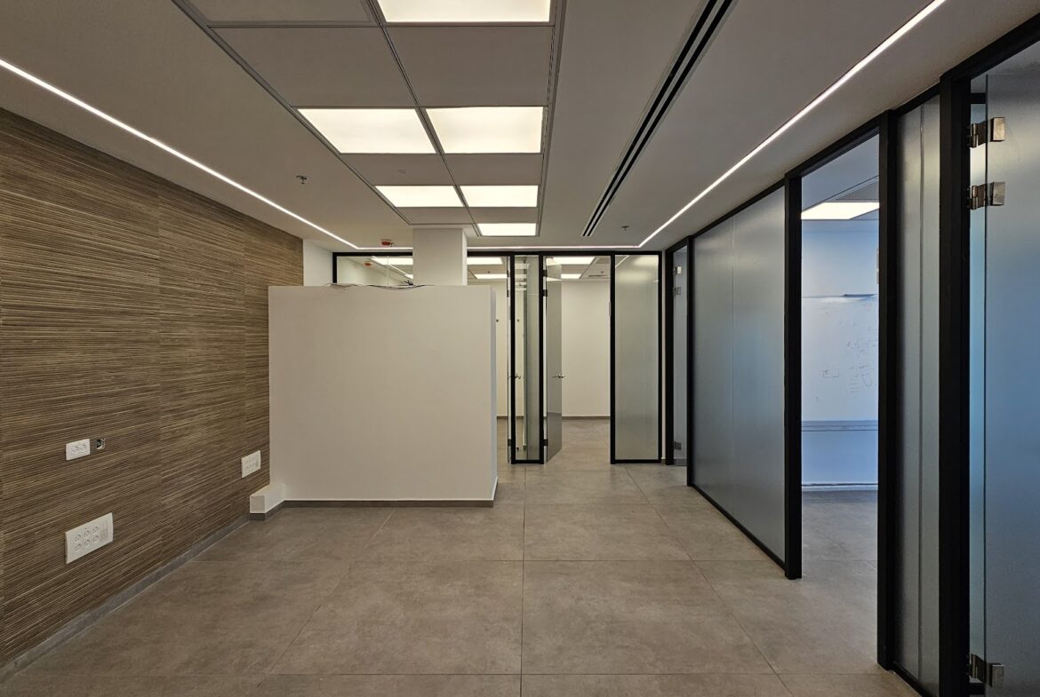 אופן ספייס וחלוקה לחדרי עבודה