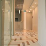 מסדרון וחלוקה לחדרים