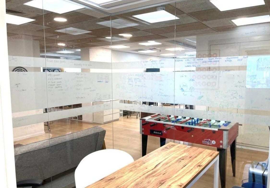 משרד יפה במגדל בבורסה פז חדר צוות