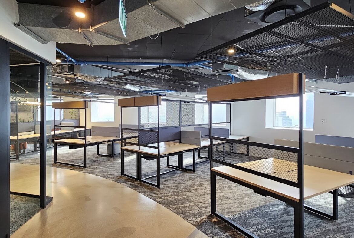 חלק מאופן ספייס במשרד