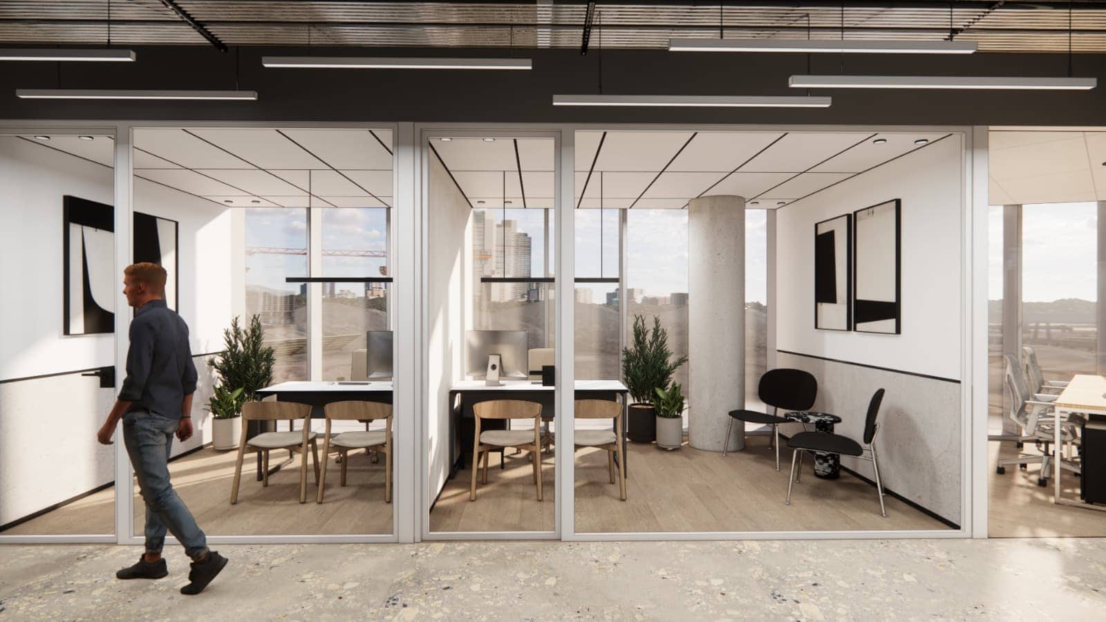 משרדים יוקרתיים להשכרה בקריית אונו