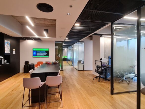 מבט כללי- חלוקה לחדרי עבודה וחדרי ישיבות