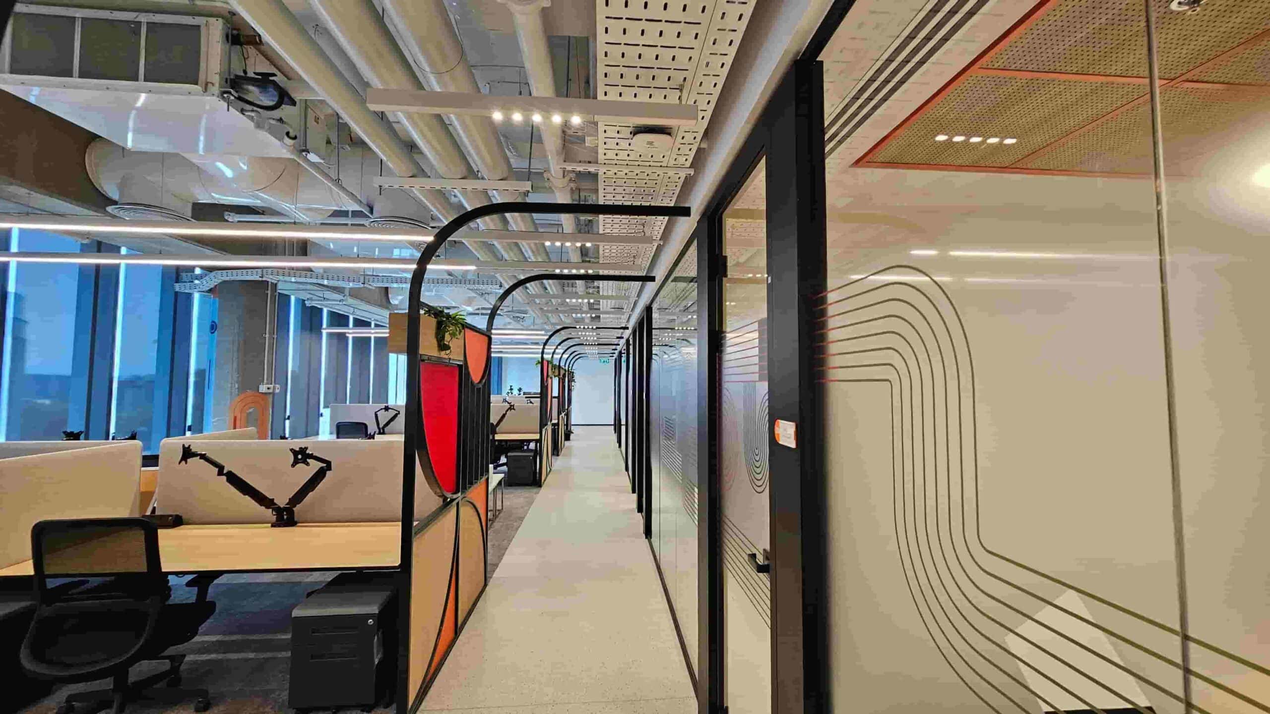 אקרו קמפוס קריית אונו צומת סביון משרד חדש אופן ספייס משרדים להשכרה בקרית אונו במגדל חדש בגודל 250 מ"ר