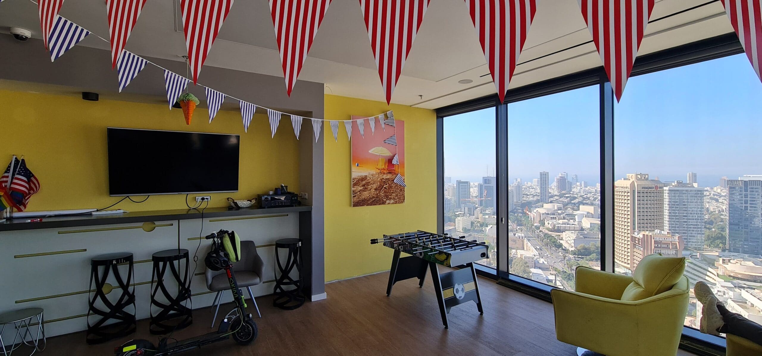 משרד 350 מ״ר להשכרה במתחם המידטאון