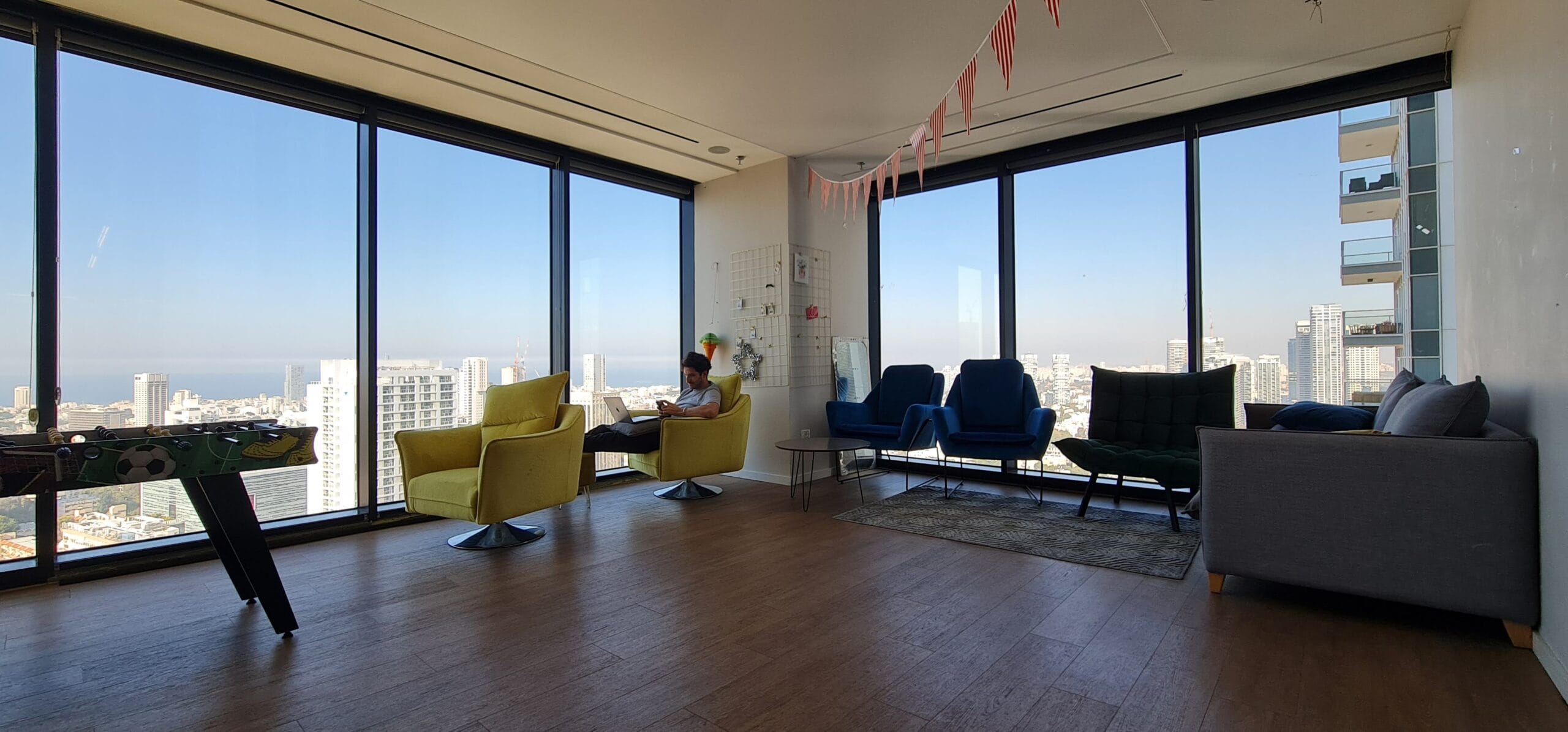 משרד 350 מ״ר להשכרה במתחם המידטאון